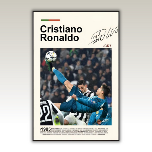Ronaldo Football Legend Canvas Painting – Ready to Hang