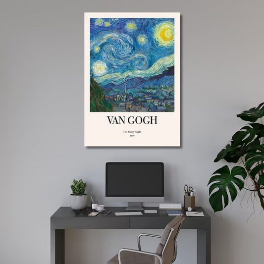 Van Gogh Vintage Canvas Art – Classic Masterpiece Wall Decor